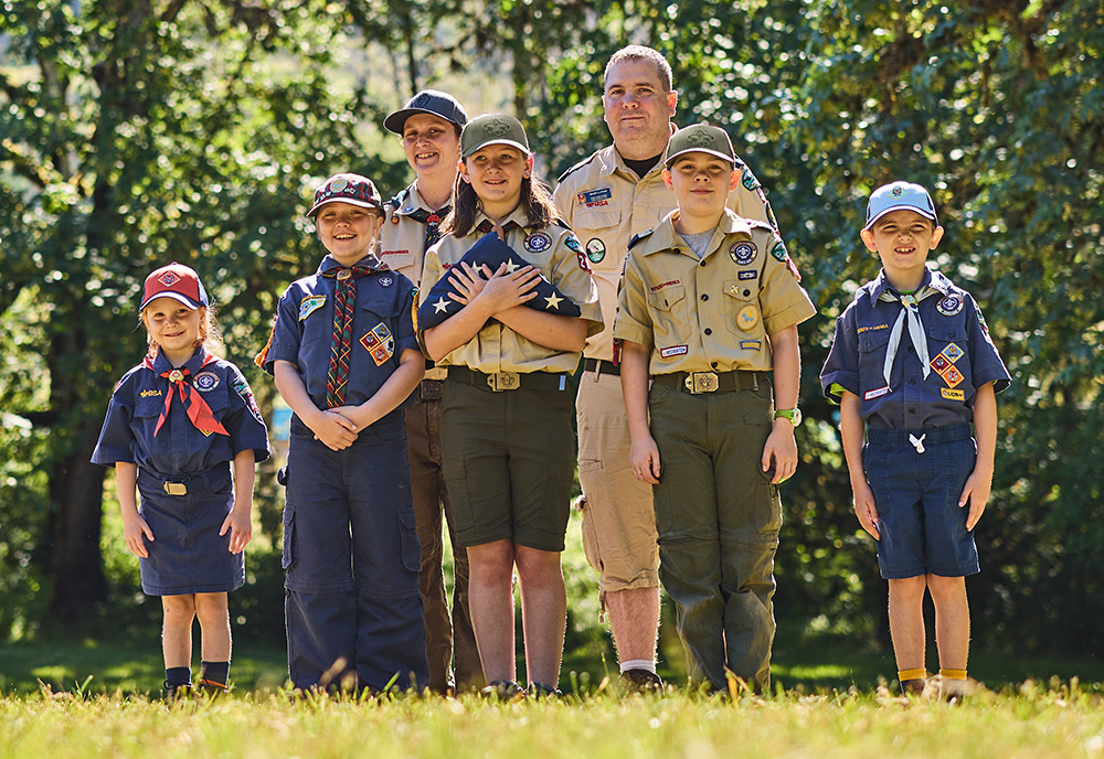 Group of Scouts